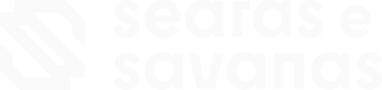 Searas e Savanas Logótipo White